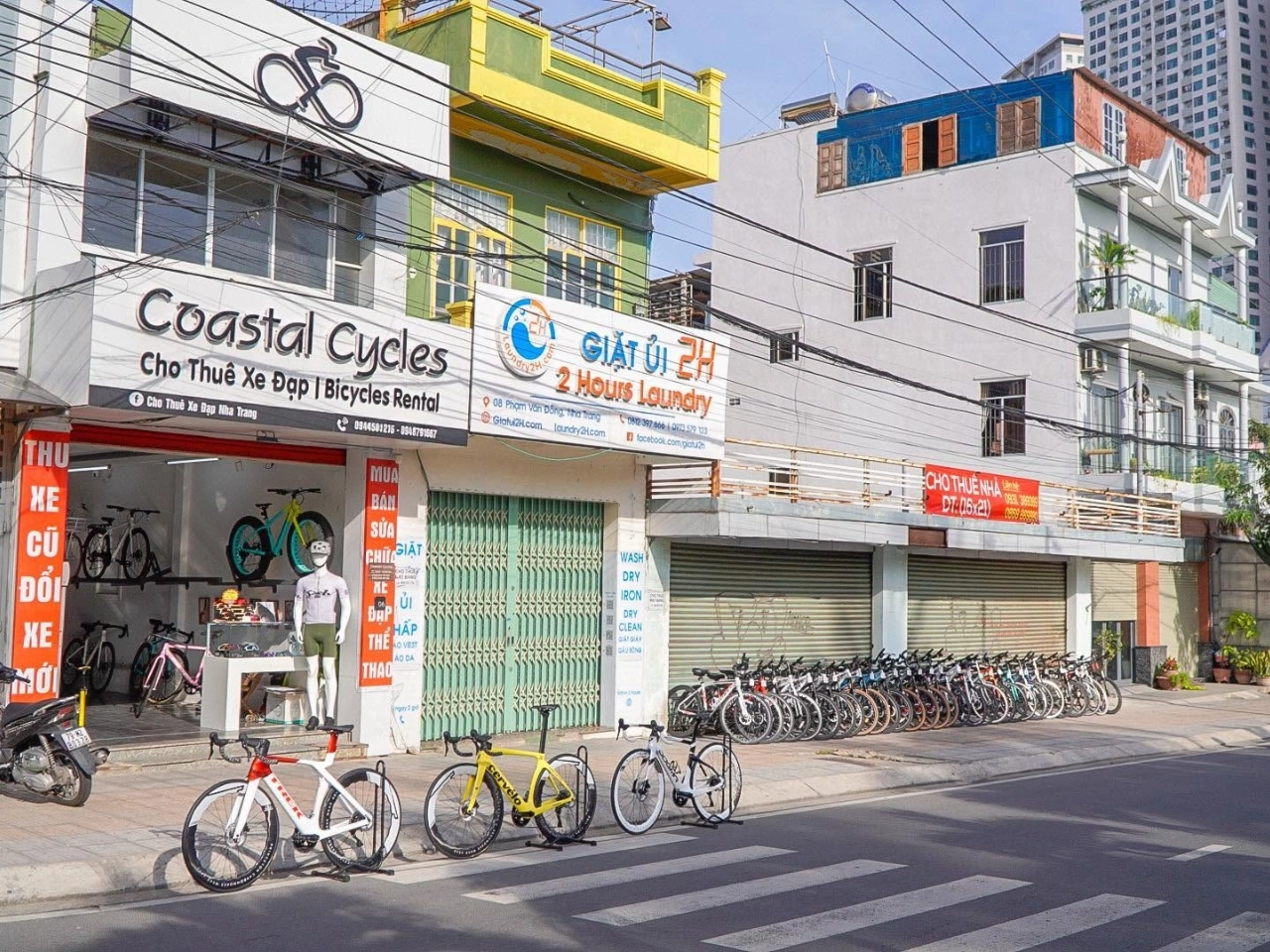 Coastal Cycles địa điểm thuê xe đạp ngay đoạn đường biển Nha Trang